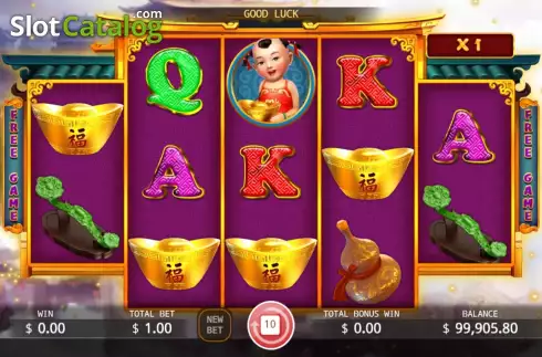 Οθόνη9. Fu Lu Shou (KA Gaming) Κουλοχέρης