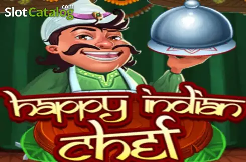 Happy Indian Chef Λογότυπο Happy Indian Chef Λογότυπο