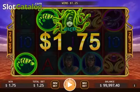 Οθόνη3. Medusa (KA Gaming) Κουλοχέρης