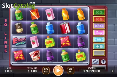 Οθόνη2. Bonus Vending Κουλοχέρης 