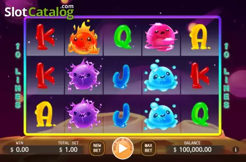 Οθόνη2. Super Slime Κουλοχέρης