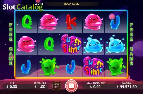 Οθόνη9. Super Slime Κουλοχέρης