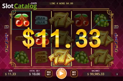 Οθόνη4. Golden 777 Κουλοχέρης