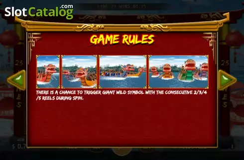Οθόνη6. Dragon Boat 2 Lock 2 Spin Κουλοχέρης