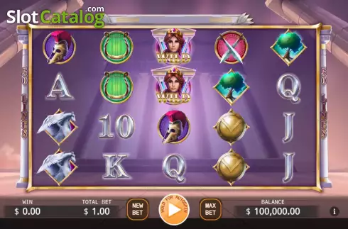 Οθόνη2. Legend of Athena (KA Gaming) Κουλοχέρης