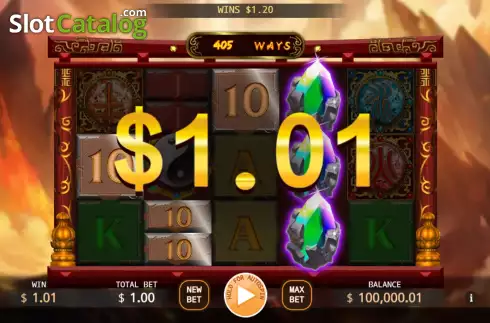 Οθόνη3. Lucky Gem Fusion Reels Κουλοχέρης