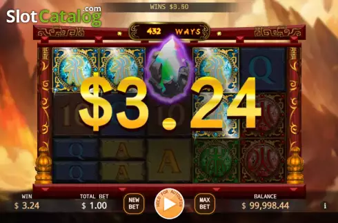 Οθόνη4. Lucky Gem Fusion Reels Κουλοχέρης