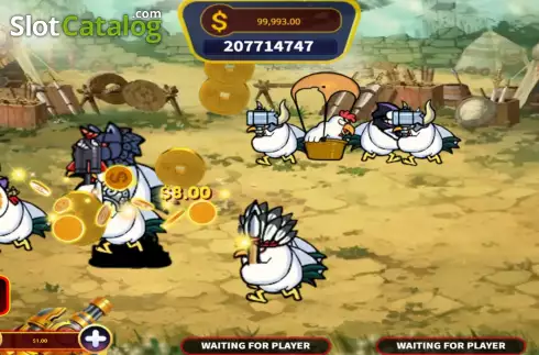 Οθόνη6. Iron Chicken Hunter Κουλοχέρης
