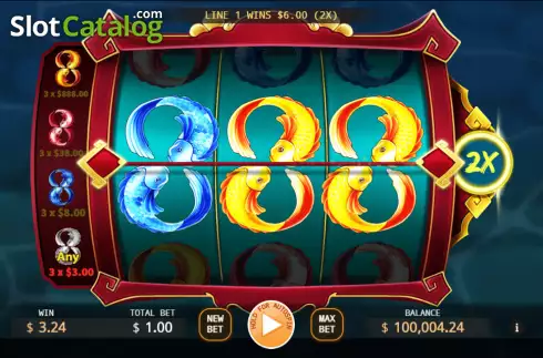 Οθόνη4. Treasure Carp Κουλοχέρης