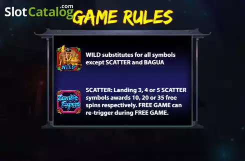 Οθόνη5. Zombie Expert Lock 2 Spin Κουλοχέρης