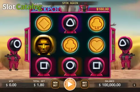 Οθόνη2. Squid Party Lock 2 Spin Κουλοχέρης