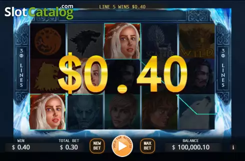 Οθόνη3. War of Thrones (KA Gaming) Κουλοχέρης