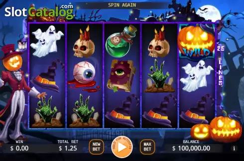 Οθόνη2. Evil Pumpkin Κουλοχέρης