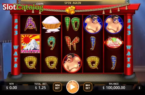 Οθόνη2. Sumo (KA Gaming) Κουλοχέρης