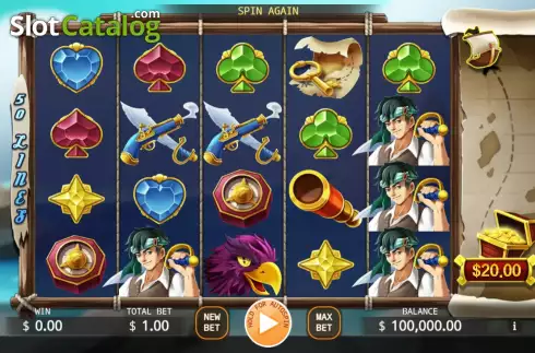 Οθόνη2. Sinbad (KA Gaming) Κουλοχέρης