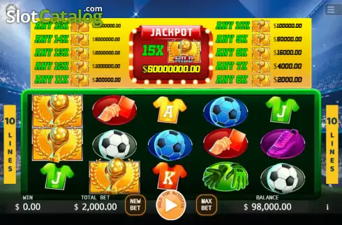 Οθόνη2. Football Mania (KA Gaming) Κουλοχέρης