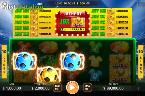 Οθόνη3. Football Mania (KA Gaming) Κουλοχέρης