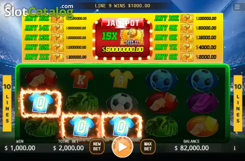 Οθόνη4. Football Mania (KA Gaming) Κουλοχέρης