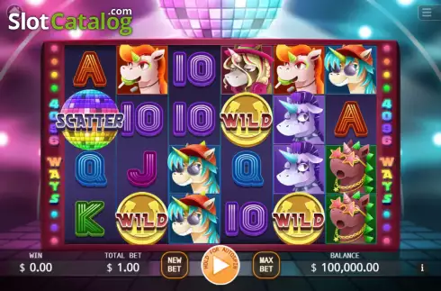Οθόνη2. Unicorn Party Κουλοχέρης