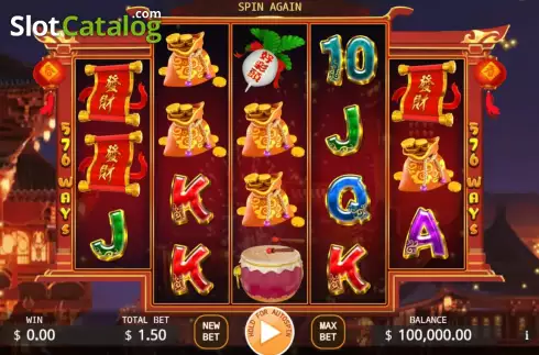 Οθόνη2. Fortune Rabbit Lock 2 Spin Κουλοχέρης