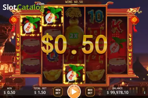 Οθόνη3. Fortune Rabbit Lock 2 Spin Κουλοχέρης