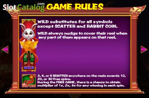 Οθόνη7. Fortune Rabbit Lock 2 Spin Κουλοχέρης