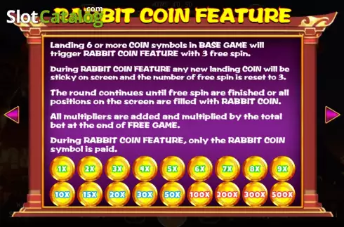 Οθόνη8. Fortune Rabbit Lock 2 Spin Κουλοχέρης