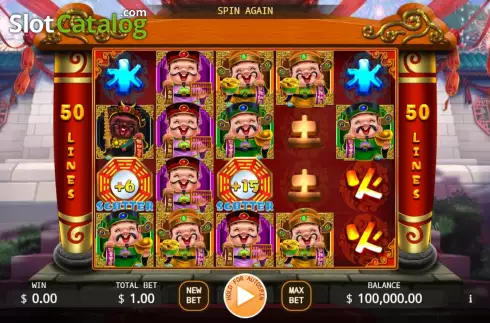 Οθόνη2. Five Fortune Gods Κουλοχέρης