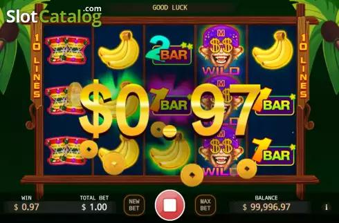 Οθόνη4. 3x Monkeys Κουλοχέρης
