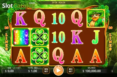 Οθόνη2. Irish Coins Lock 2 Spin Κουλοχέρης 