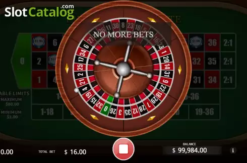 Οθόνη4. European Roulette (KA Gaming) Κουλοχέρης 