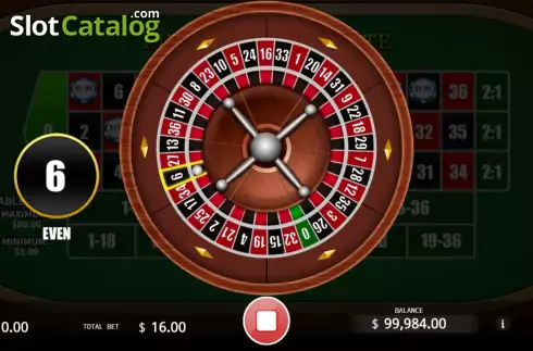 Οθόνη5. European Roulette (KA Gaming) Κουλοχέρης 