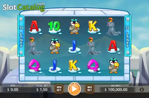 Οθόνη2. Penguin Family Κουλοχέρης