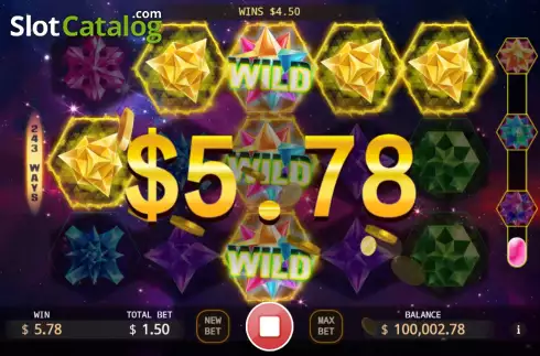 Οθόνη5. Lucky Star (KA Gaming) Κουλοχέρης 