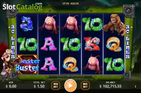 Οθόνη2. Monster Buster Κουλοχέρης