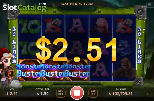 Οθόνη3. Monster Buster Κουλοχέρης