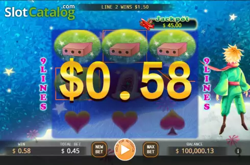 Οθόνη3. The Little Prince Lock 2 Spin Κουλοχέρης