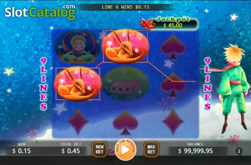 Οθόνη4. The Little Prince Lock 2 Spin Κουλοχέρης