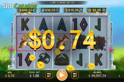 Οθόνη4. Fortuna (KA Gaming) Κουλοχέρης 