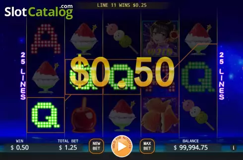 Οθόνη3. Hanabi (KA Gaming) Κουλοχέρης