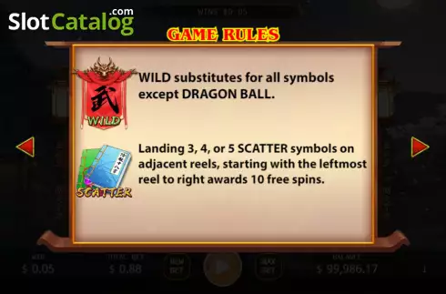 Οθόνη5. Master of Wulin Lock 2 Spin Κουλοχέρης