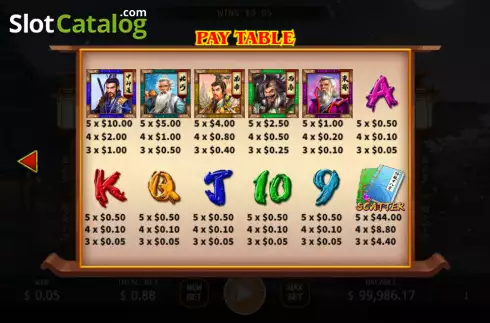 Οθόνη8. Master of Wulin Lock 2 Spin Κουλοχέρης