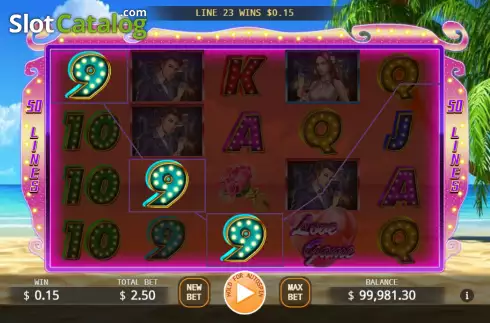 Οθόνη4. Love Game Κουλοχέρης