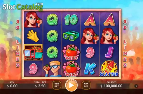 Οθόνη2. La Tomatina (KA Gaming) Κουλοχέρης