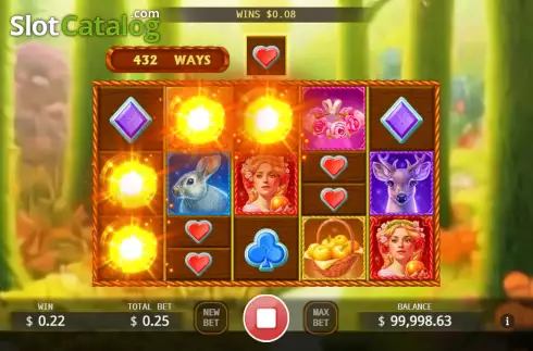 Οθόνη4. Idun's Garden Fusion Reels Κουλοχέρης