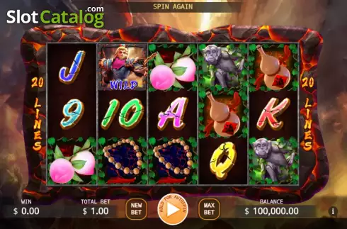 Οθόνη2. Monkey King (KA Gaming) Κουλοχέρης