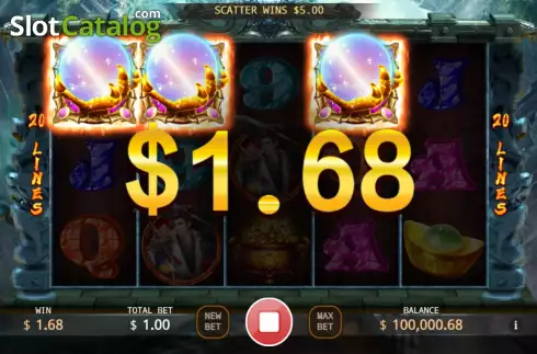 Οθόνη3. Dragon Pearl (KA Gaming) Κουλοχέρης