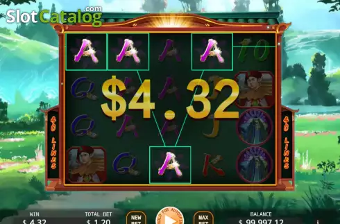 Οθόνη3. Peacock Princess Lock 2 Spin Κουλοχέρης