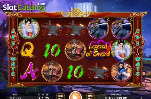 Οθόνη2. Legend of Sword Κουλοχέρης 