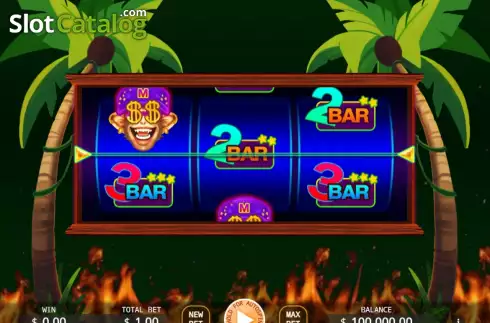 Οθόνη2. Flaming Monkey Classic Κουλοχέρης